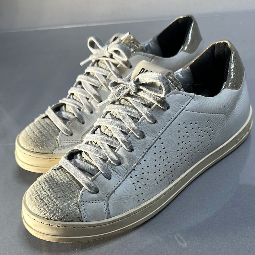 ✨ P448 John Metallic Sneakers – Women’s Size 38✨ (B-1544) - Picture 11 of 12